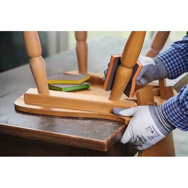 Губка Best for Flat and Edge Medium BOSCH 69x97x26мм (2608608225), фото , зображення 3 | SNABZHENIE.com.ua