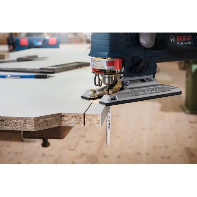 Пильное полотно для лобзика Bosch T 101 B Clean for Wood 5 шт, фото , изображение 6 | SNABZHENIE.com.ua Пильное полотно для лобзика Bosch T 101 B Clean for Wood 5 шт, фото , изображение 6 | SNABZHENIE.com.ua