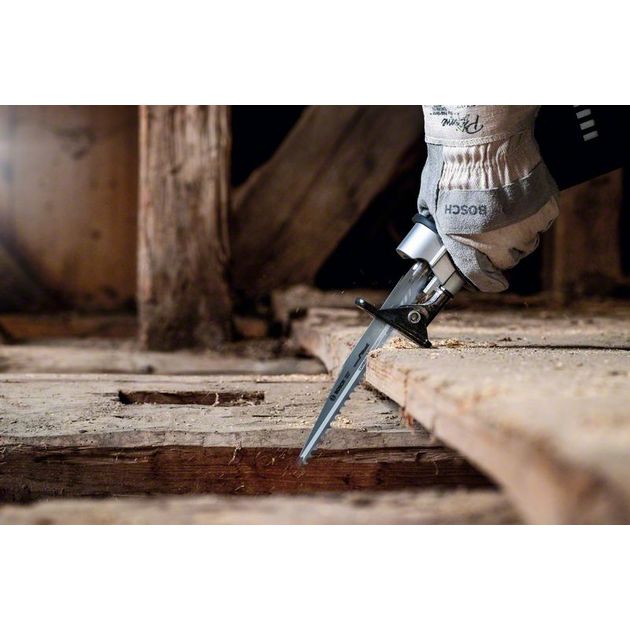 Полотно S1242KHM для сабельной пилы по дереву, 1 шт, BOSCH, фото , изображение 5 | SNABZHENIE.com.ua Полотно S1242KHM для сабельной пилы по дереву, 1 шт, BOSCH, фото , изображение 5 | SNABZHENIE.com.ua