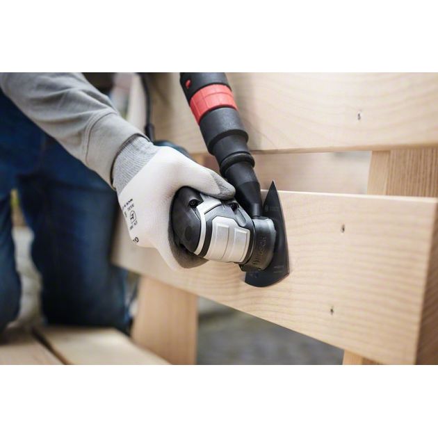 Шліфувальна пластина твердосплавна 90 мм Starlock зерно 60 AVZ 90 RT6 BOSCH (2608662907), фото , зображення 6 | SNABZHENIE.com.ua