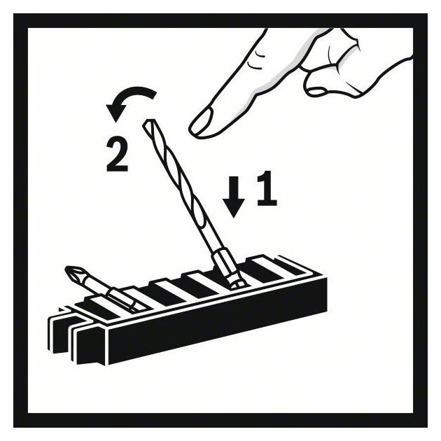 Сверло по металлу 2,5 мм с шестигранным хвостовиком BOSCH, фото , изображение 6 | SNABZHENIE.com.ua