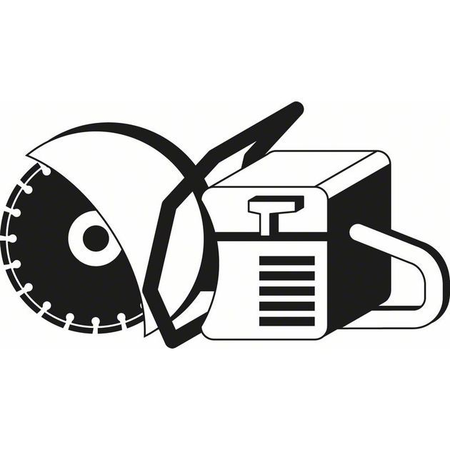 Алмазный отрезной круг 350 мм для резки асфальта BOSCH, фото , изображение 5 | SNABZHENIE.com.ua