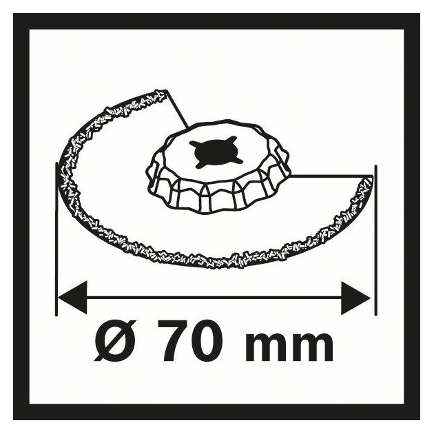 Полотно сегментное 70 мм Starlock Carbide-RIFF BOSCH (2608661692), фото , изображение 8 | SNABZHENIE.com.ua Полотно сегментное 70 мм Starlock Carbide-RIFF BOSCH (2608661692), фото , изображение 8 | SNABZHENIE.com.ua