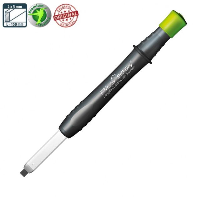 Екстра Heavy Duty механічний олівець Pica BIG Dry Longlife Construction Marker 6060, фото , зображення 2 | SNABZHENIE.com.ua