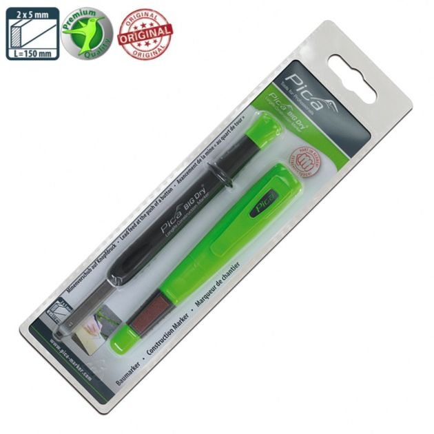 Екстра Heavy Duty механічний олівець Pica BIG Dry Longlife Construction Marker 6060, фото , зображення 3 | SNABZHENIE.com.ua