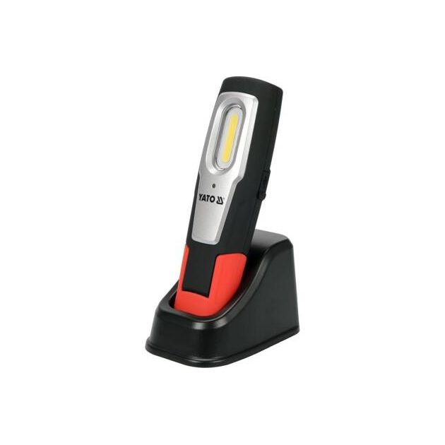 Переносная светодиодная лампа YATO 3.7 В, Li-Ion, 600/250 Лм, USB., фото  | SNABZHENIE.com.ua