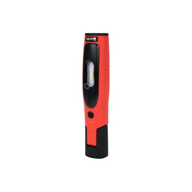 Акумуляторный фонарь Li-Ion 3.7V YATO, 3.5W и 3W LED, с магнитом, USB, фото  | SNABZHENIE.com.ua