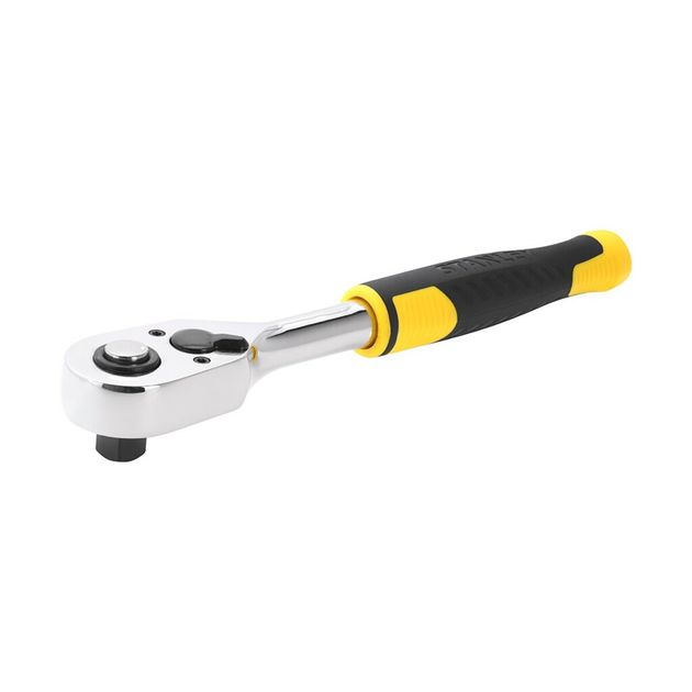 Трещотка STANLEY 3/8", 72 зубца, шаг 5°, быстрозажимная, фото  | SNABZHENIE.com.ua