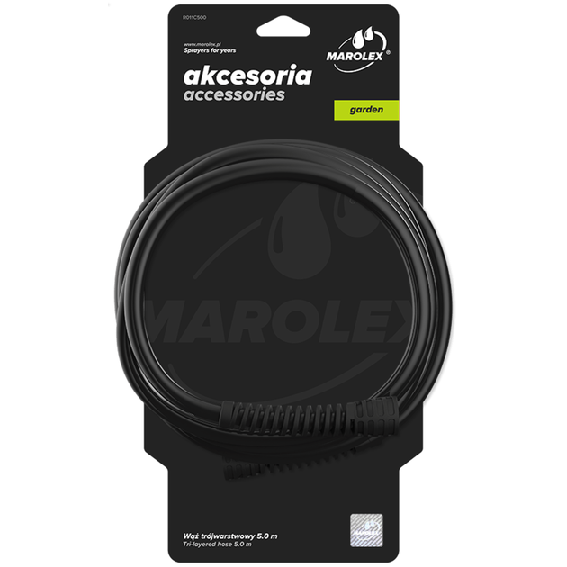 Шланг с гайками MAROLEX 250 см (A060.164) для хобби и профессии, фото  | SNABZHENIE.com.ua