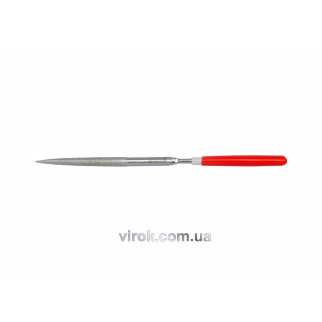 Надфиль алмазний YATO півкруглий, l= 140/50 мм, b= 3 мм [120/1200], фото  | SNABZHENIE.com.ua