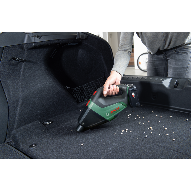 Пилосос акумуляторний Bosch UniversalVac 18 без акумулятора та зарядного пристрою (06033B9100), фото , зображення 9 | SNABZHENIE.com.ua Пилосос акумуляторний Bosch UniversalVac 18 без акумулятора та зарядного пристрою (06033B9100), фото , зображення 9 | SNABZHENIE.com.ua