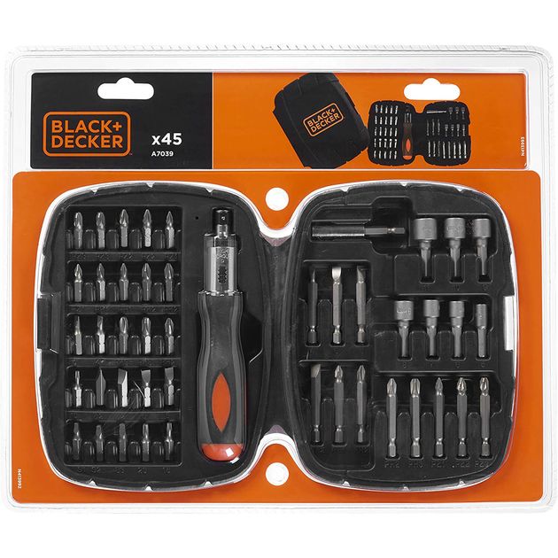 Набор бит BLACK+DECKER A7039, фото  | SNABZHENIE.com.ua