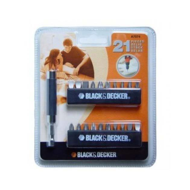 Набор бит BLACK+DECKER A7074, фото  | SNABZHENIE.com.ua