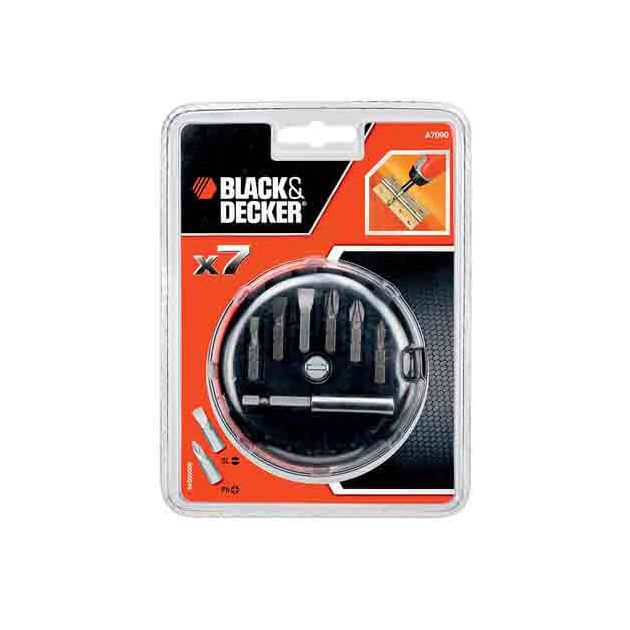 Набор бит BLACK+DECKER A7090, фото  | SNABZHENIE.com.ua
