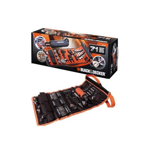 Набор инструментов BLACK+DECKER A7144 для автомобиля, фото  | SNABZHENIE.com.ua
