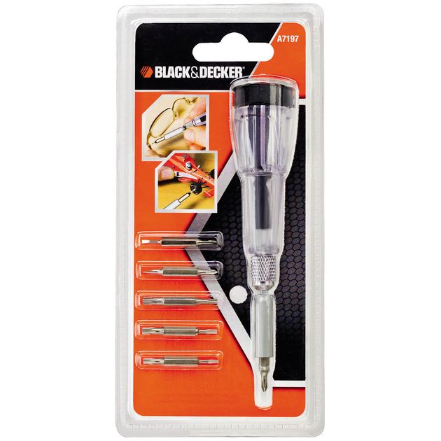 Набор бит BLACK+DECKER A7197, фото  | SNABZHENIE.com.ua