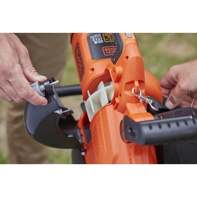 Садовий пилосос акумуляторний безщітковий BLACK+DECKER BCBLV3625L1, фото , зображення 6 | SNABZHENIE.com.ua Садовий пилосос акумуляторний безщітковий BLACK+DECKER BCBLV3625L1, фото , зображення 6 | SNABZHENIE.com.ua