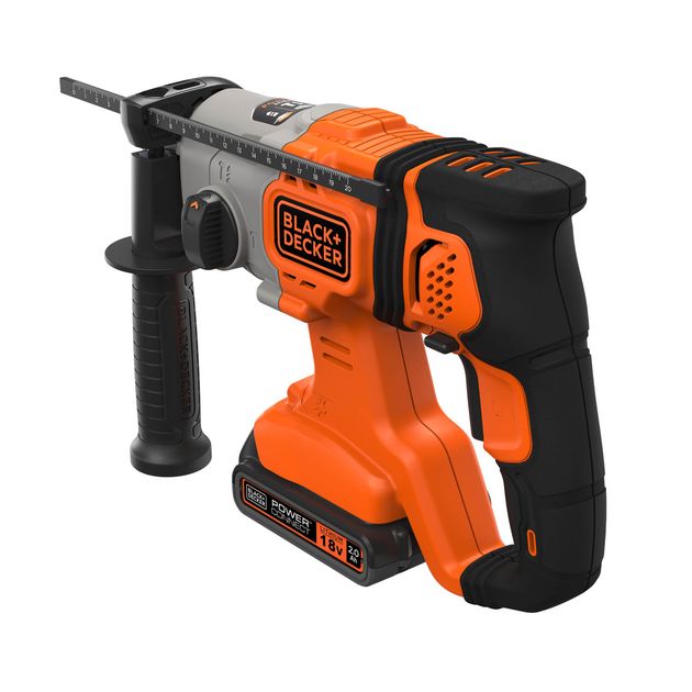 Перфоратор аккумуляторный BLACK+DECKER BCD900D1S, фото , изображение 4 | SNABZHENIE.com.ua Перфоратор аккумуляторный BLACK+DECKER BCD900D1S, фото , изображение 4 | SNABZHENIE.com.ua