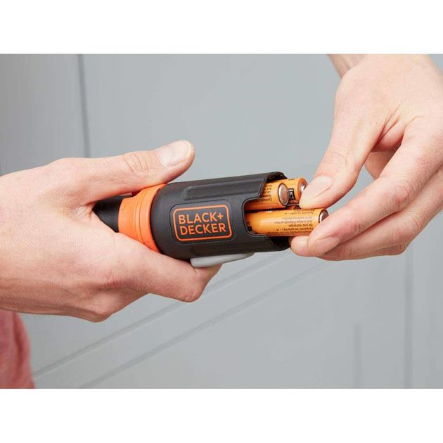 Отвертка акумуляторна BLACK+DECKER BCF601C, фото , зображення 6 | SNABZHENIE.com.ua Отвертка акумуляторна BLACK+DECKER BCF601C, фото , зображення 6 | SNABZHENIE.com.ua