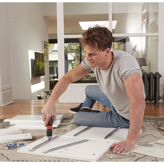 Отвертка акумуляторна BLACK+DECKER BCF601C, фото , зображення 7 | SNABZHENIE.com.ua Отвертка акумуляторна BLACK+DECKER BCF601C, фото , зображення 7 | SNABZHENIE.com.ua