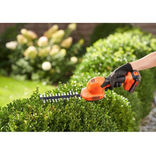 Кусторіз акумуляторний BLACK+DECKER BCSS18B, фото , зображення 9 | SNABZHENIE.com.ua Кусторіз акумуляторний BLACK+DECKER BCSS18B, фото , зображення 9 | SNABZHENIE.com.ua
