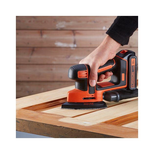 Вибрационная аккумуляторная шлифмашина BLACK DECKER BDCDS18N, фото , изображение 5 | SNABZHENIE.com.ua Вибрационная аккумуляторная шлифмашина BLACK DECKER BDCDS18N, фото , изображение 5 | SNABZHENIE.com.ua
