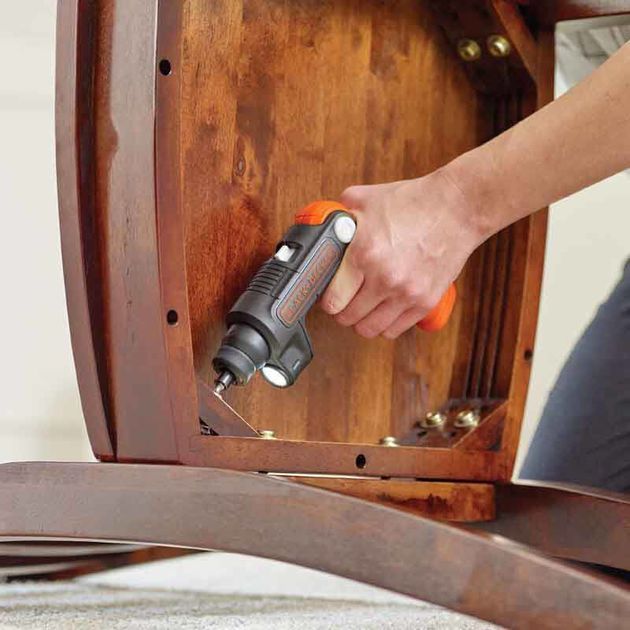 Аккумуляторная отвертка BLACK DECKER BDCSFL20C, фото , изображение 4 | SNABZHENIE.com.ua Аккумуляторная отвертка BLACK DECKER BDCSFL20C, фото , изображение 4 | SNABZHENIE.com.ua