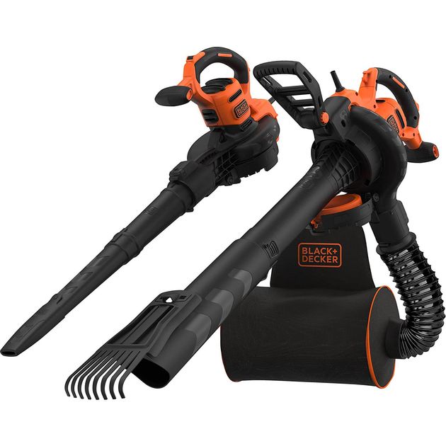 Электрический садовый пылесос BLACK+DECKER BEBLV301, фото  | SNABZHENIE.com.ua