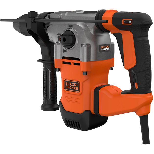 Перфоратор сетевой BLACK+DECKER BEHS03K SDS-Plus, фото , изображение 2 | SNABZHENIE.com.ua Перфоратор сетевой BLACK+DECKER BEHS03K SDS-Plus, фото , изображение 2 | SNABZHENIE.com.ua