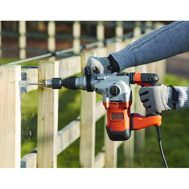 Перфоратор сетевой BLACK+DECKER BEHS03K SDS-Plus, фото , изображение 7 | SNABZHENIE.com.ua Перфоратор сетевой BLACK+DECKER BEHS03K SDS-Plus, фото , изображение 7 | SNABZHENIE.com.ua