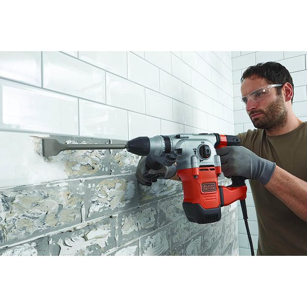 Перфоратор сетевой BLACK+DECKER BEHS03K SDS-Plus, фото , изображение 8 | SNABZHENIE.com.ua Перфоратор сетевой BLACK+DECKER BEHS03K SDS-Plus, фото , изображение 8 | SNABZHENIE.com.ua