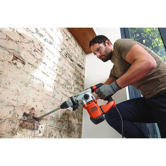 Перфоратор сетевой BLACK+DECKER BEHS03K SDS-Plus, фото , изображение 10 | SNABZHENIE.com.ua Перфоратор сетевой BLACK+DECKER BEHS03K SDS-Plus, фото , изображение 10 | SNABZHENIE.com.ua