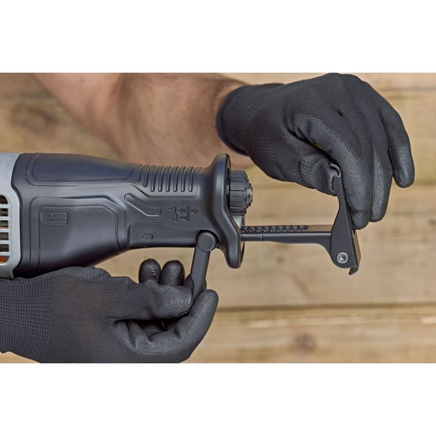 Пила сабельна мережна BLACK+DECKER BES301K, фото , зображення 5 | SNABZHENIE.com.ua Пила сабельна мережна BLACK+DECKER BES301K, фото , зображення 5 | SNABZHENIE.com.ua