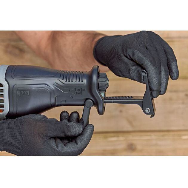 Пила сабельна мережна BLACK+DECKER BES301, фото , зображення 9 | SNABZHENIE.com.ua Пила сабельна мережна BLACK+DECKER BES301, фото , зображення 9 | SNABZHENIE.com.ua