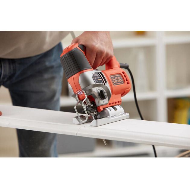 Пила лобзиковая BLACK+DECKER BES610 сетев., фото , изображение 4 | SNABZHENIE.com.ua Пила лобзиковая BLACK+DECKER BES610 сетев., фото , изображение 4 | SNABZHENIE.com.ua