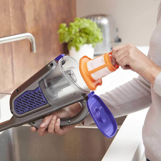 Аккумуляторный пылесос BLACK+DECKER BHHV520BFP, фото , изображение 6 | SNABZHENIE.com.ua Аккумуляторный пылесос BLACK+DECKER BHHV520BFP, фото , изображение 6 | SNABZHENIE.com.ua