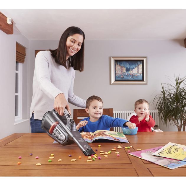 Аккумуляторный пылесос BLACK+DECKER BHHV520JF, фото , изображение 5 | SNABZHENIE.com.ua Аккумуляторный пылесос BLACK+DECKER BHHV520JF, фото , изображение 5 | SNABZHENIE.com.ua