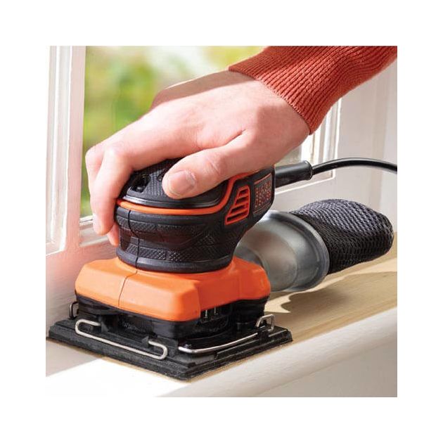 Шлифмашина вибрационная BLACK DECKER KA450, фото , изображение 2 | SNABZHENIE.com.ua Шлифмашина вибрационная BLACK DECKER KA450, фото , изображение 2 | SNABZHENIE.com.ua
