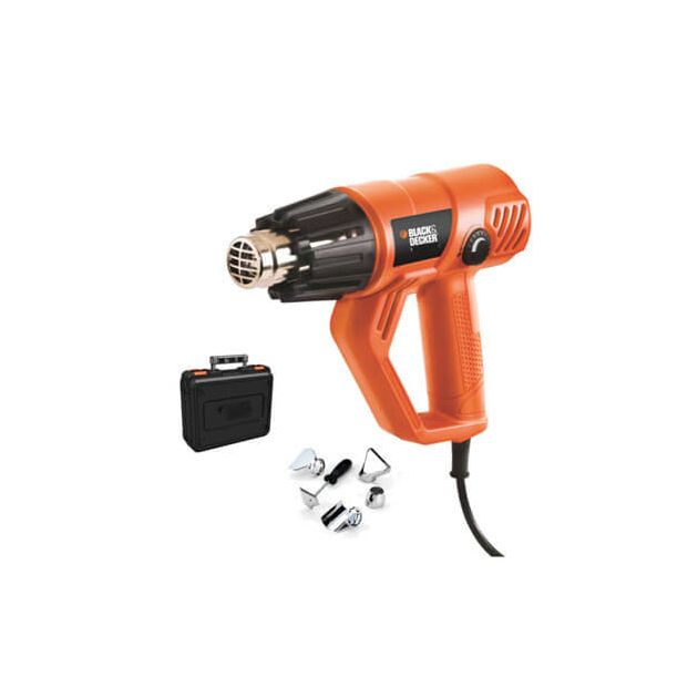 Пистолет горячего воздуха BLACK DECKER KX2001K, фото  | SNABZHENIE.com.ua
