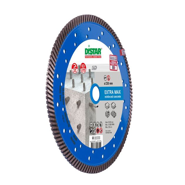 Алмазный отрезной круг DISTAR Turbo Extra Max 232 x 2,5 x 22,23, фото , изображение 23 | SNABZHENIE.com.ua Алмазный отрезной круг DISTAR Turbo Extra Max 232 x 2,5 x 22,23, фото , изображение 23 | SNABZHENIE.com.ua