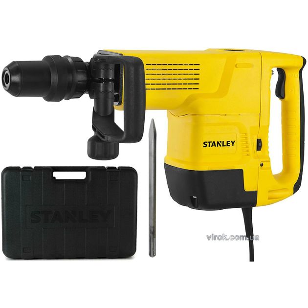 Отбойный молот STANLEY SDS-Max, 1600 Вт, 5-25 Дж, в кейсе, фото  | SNABZHENIE.com.ua