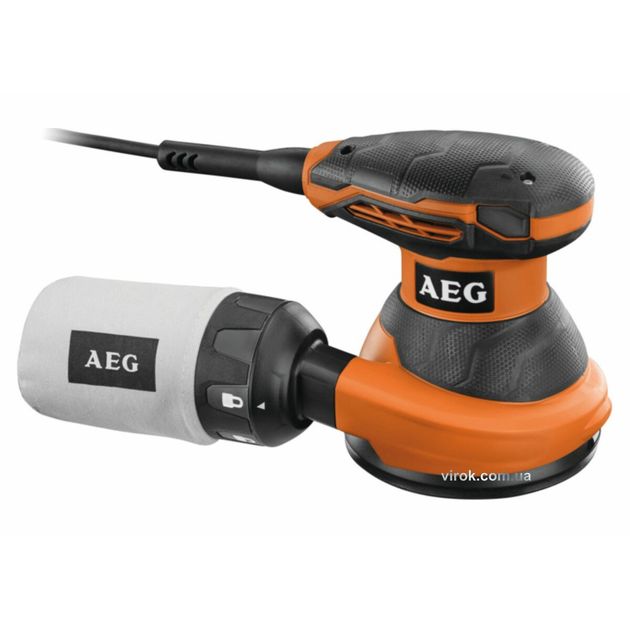 Шлифмашина эксцентриковая AEG 300 Вт, платформа 125 мм, амплитуда 2,4 мм, фото  | SNABZHENIE.com.ua