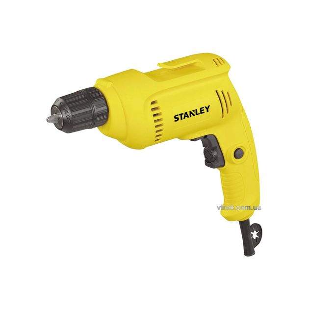 Дрель STANLEY безударная 550 Вт, 0-2800 об/мин, патрон 10 мм, фото  | SNABZHENIE.com.ua