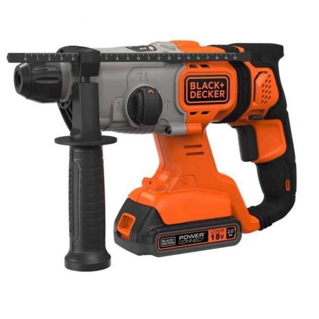 Перфоратор аккумуляторный BLACK+DECKER 18В, SDS+, фото  | SNABZHENIE.com.ua