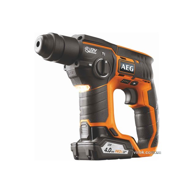 Перфоратор AEG BBH12LI-402C аккумуляторный, фото  | SNABZHENIE.com.ua