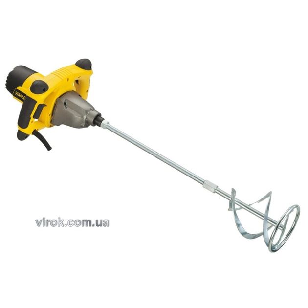 Миксер мережевий STANLEY: P= 1400 Вт, Плавний пуск, 2 режими - 400/800 об/хв, Крутний момент = 80 Н*м, фото  | SNABZHENIE.com.ua