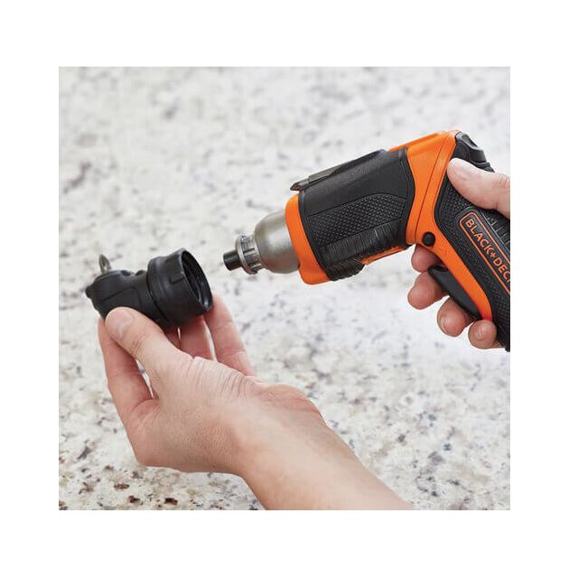 Насадка для аккумуляторных отверток BLACK+DECKER CSRA1, фото , изображение 4 | SNABZHENIE.com.ua Насадка для аккумуляторных отверток BLACK+DECKER CSRA1, фото , изображение 4 | SNABZHENIE.com.ua