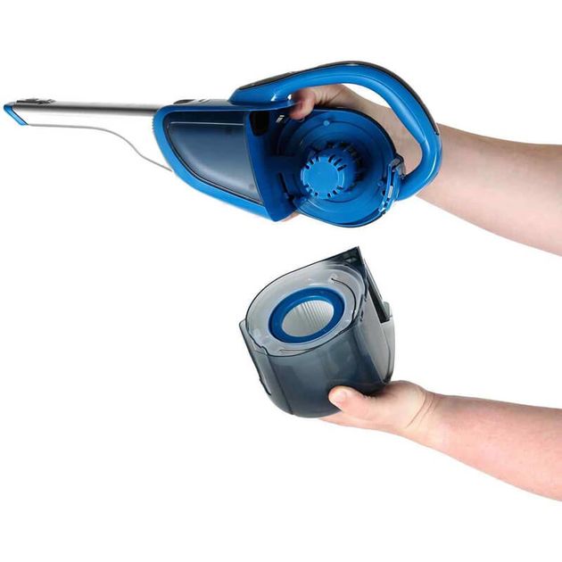 Пилосос акумуляторний (електровеник) BLACK+DECKER SVJ520BFS, фото , зображення 6 | SNABZHENIE.com.ua Пилосос акумуляторний (електровеник) BLACK+DECKER SVJ520BFS, фото , зображення 6 | SNABZHENIE.com.ua