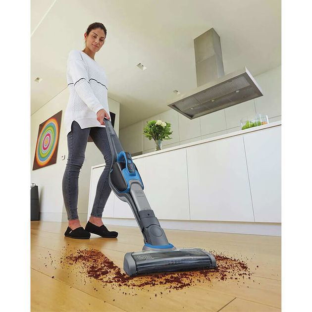 Пилосос акумуляторний (електровеник) BLACK+DECKER SVJ520BFS, фото , зображення 7 | SNABZHENIE.com.ua Пилосос акумуляторний (електровеник) BLACK+DECKER SVJ520BFS, фото , зображення 7 | SNABZHENIE.com.ua