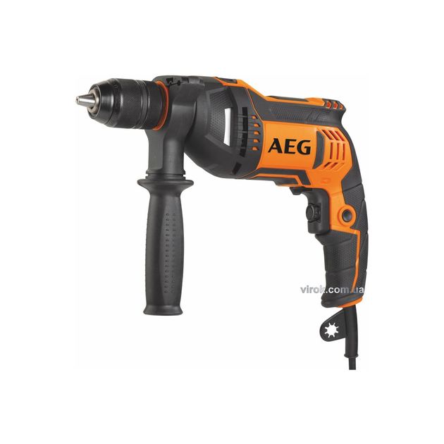 Дрель ударная AEG 705 Вт, 13 мм патрон, в сумке, фото  | SNABZHENIE.com.ua